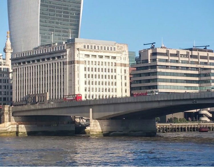 View of London Bridge from the Embankment